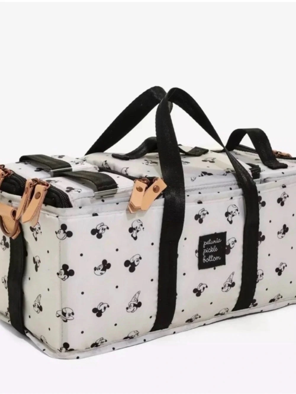 Petunia Pickle Bottom 90th Anniv B&W Mickey Inter-Mix Deluxe Packing Cube Set